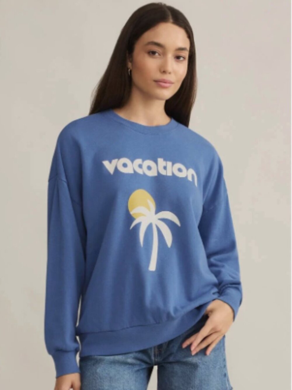 Z-Supply Vacay Sunday Sweatshirt Size L- MSRP $69